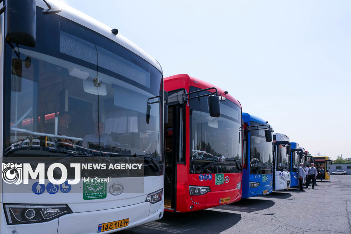 بازدید از اتوبوس‌های جدید فعال در خطوط شهری