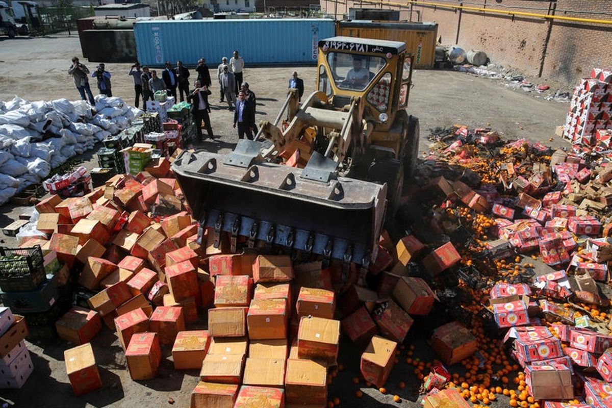 محصولات کشاورزی قاچاق