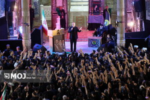 مراسم عزاداری ایام مسلمیه در حرم حضرت عبدالعظیم حسنی(ع)