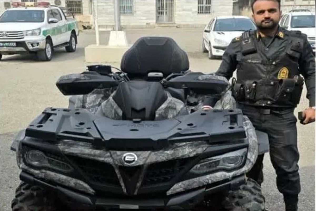 توقف موتور چهار چرخ 1000 در ساری