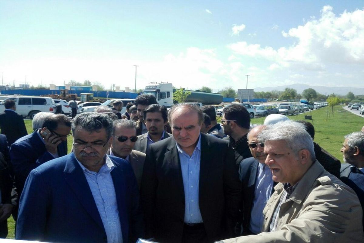 استاندار کرمانشاه در بازدید از پروژه های شهری