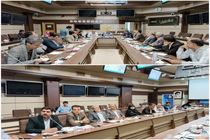 چهارمین جلسه کارگروه امور زیربنایی توسعه روستایی، عشایری، شهری استان قزوین