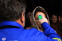 استقرار تیم‌های هلال احمر هرمزگان در مبادی ورودی استان