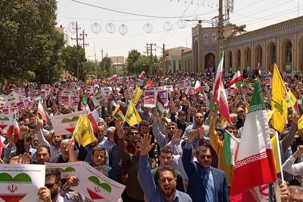 راهپیمایی جمعه‌های خشم و نصر؛ اعلام انزجار از جنایات وحشیانه رژیم صهیونیستی