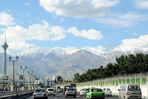 افزایش تدریجی دما در غالب مناطق کشور/ آسمان تهران صاف تا کمی ابری