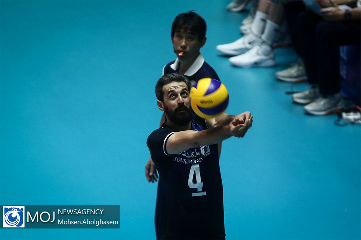 دیدار تیم های ملی والیبال ایران و فرانسه