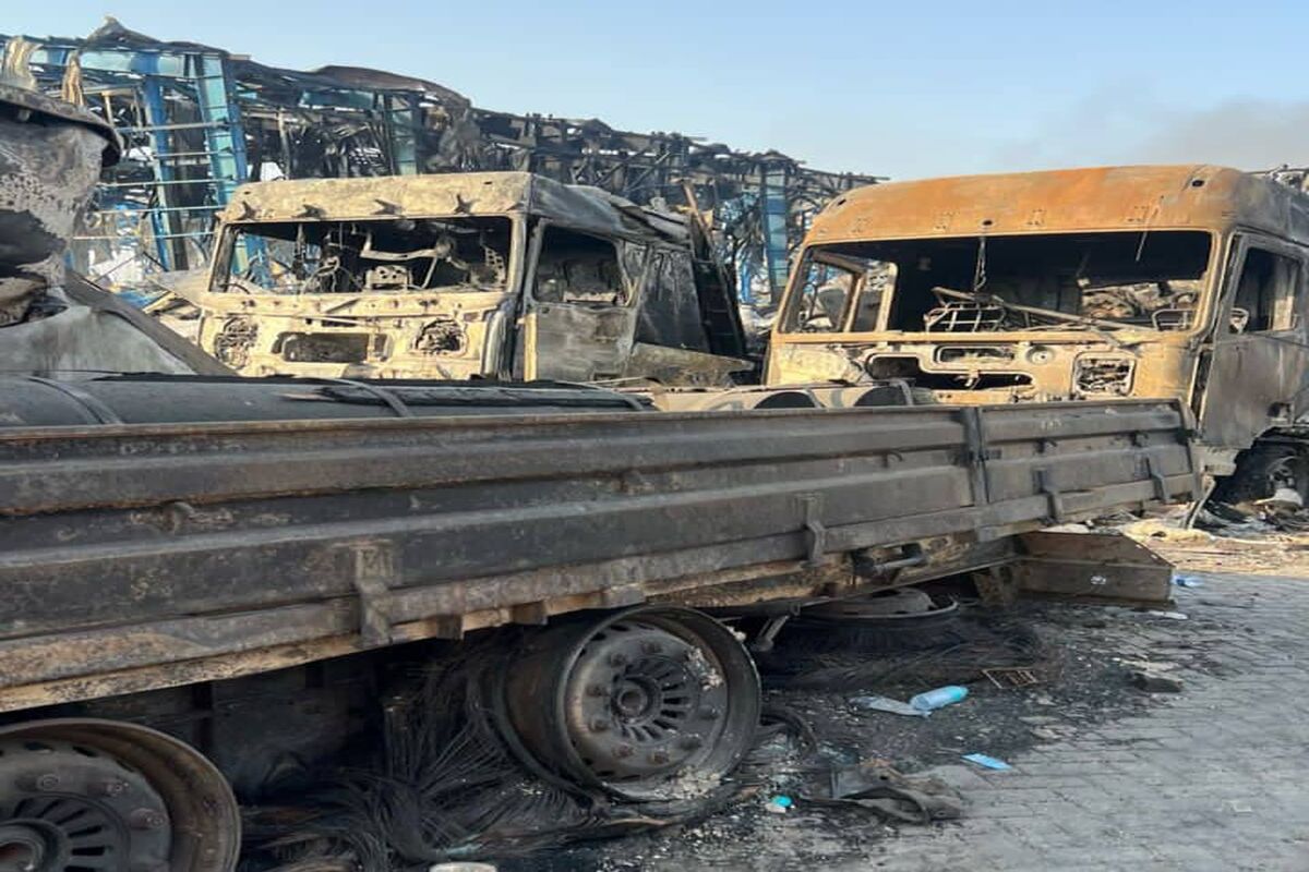 انفجار در بندر شهیدرجایی 
