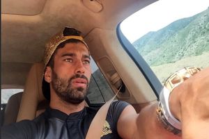 رامین رضاییان از دیدن تانک ها ترسید و رفت