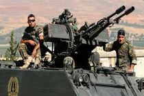 حمله توپخانه ای ارتش لبنان به مواضع تروریست ها در مرز با سوریه