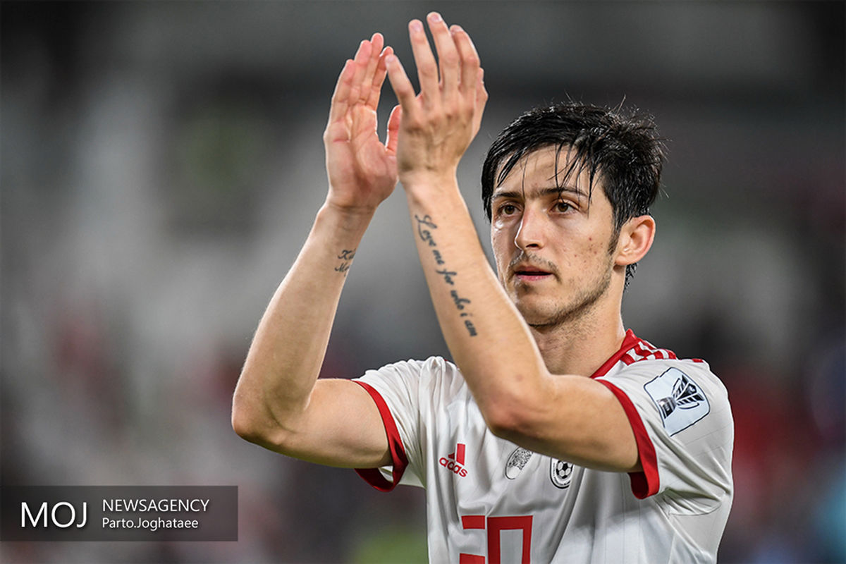 دیدار تیم‌های ملی فوتبال ایران و چین/سردار آزمون