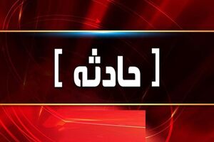 سقوط تریلر بر روی خودروی سواری در رودان
