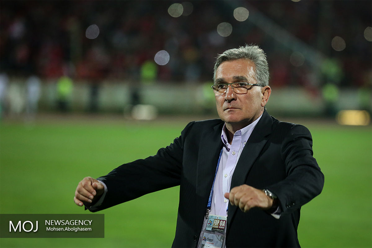 دیدار تیم های فوتبال پرسپولیس ایران و السد قطر/ برانکو