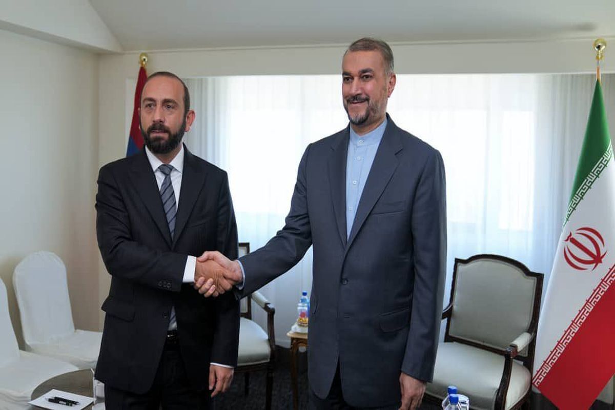 وزرای خارجه ایران و ارمنستان