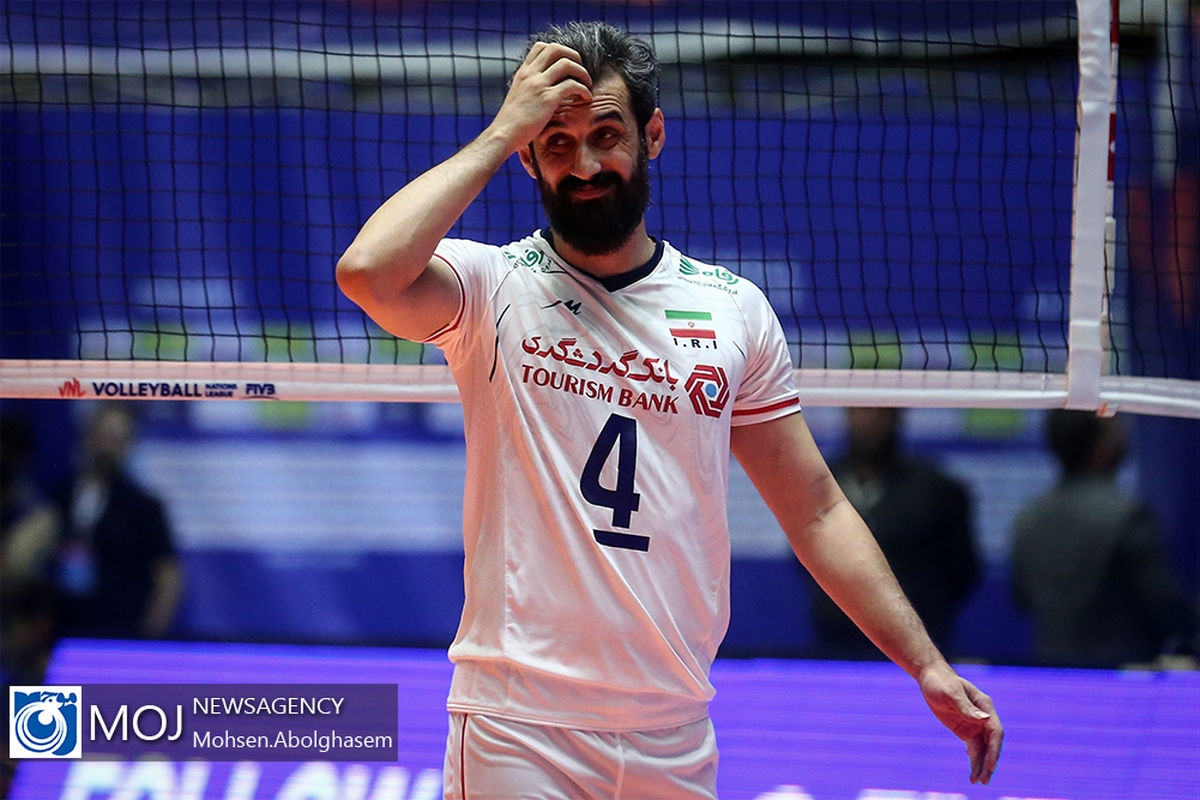 دیدار تیم های ملی والیبال ایران و پرتغال