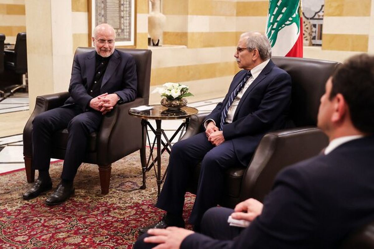قالیباف و نخست وزیر لبنان