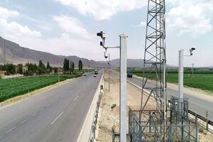 ۶ سامانه ثبت تخلف در آزادراه شیراز–اصفهان راه‌اندازی شد
