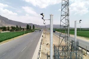 ۶ سامانه ثبت تخلف در آزادراه شیراز–اصفهان راه‌اندازی شد