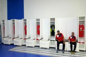 رختکن پرسپولیس قبل از دیدار حساس مقابل نسف قارشی