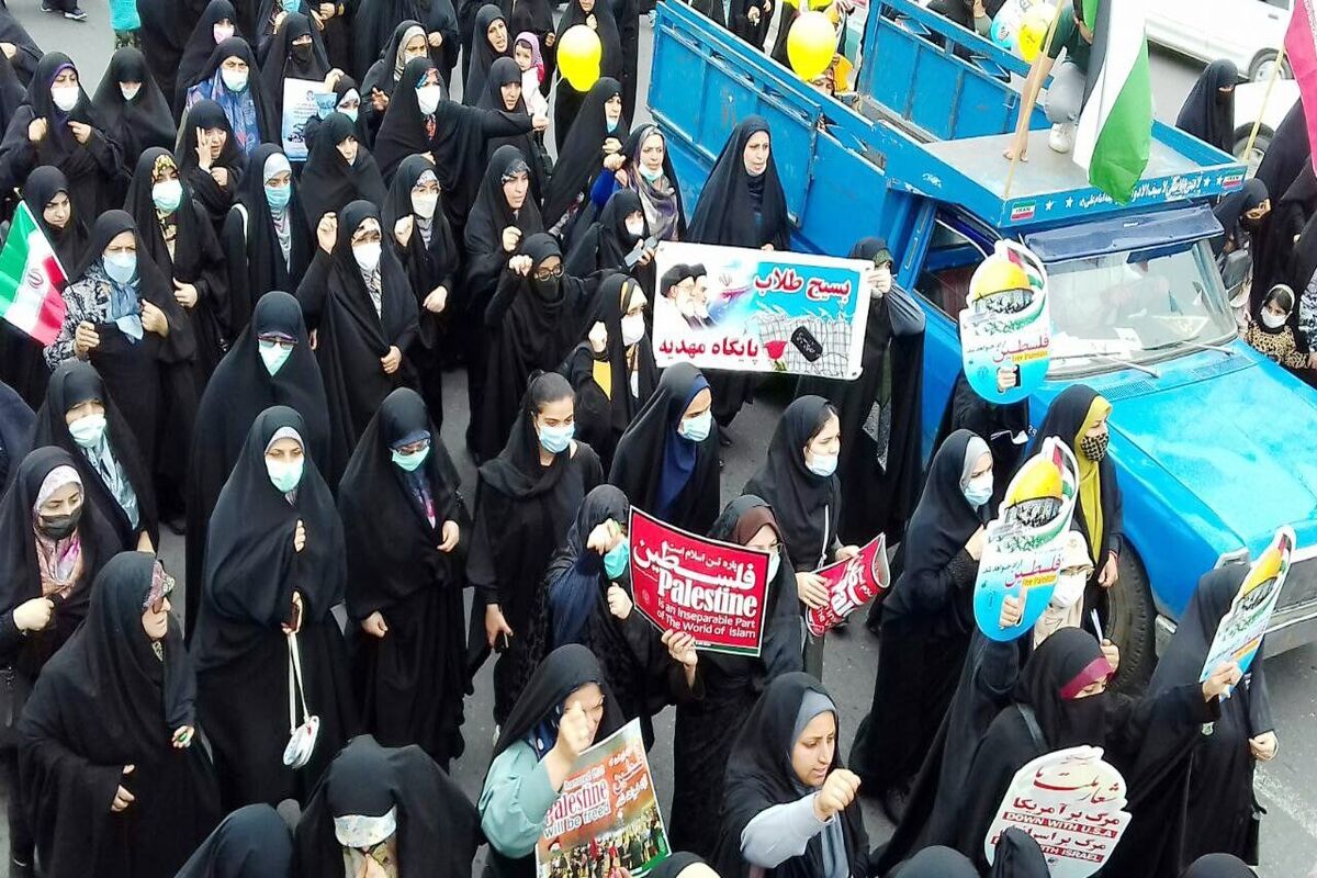راهپیمایی روز قدس چالوس