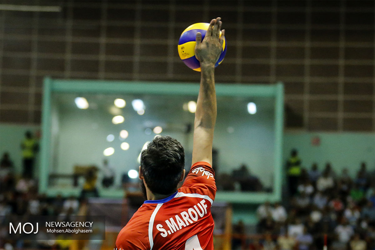 دیدار تیم های والیبال ایران و آرژانتین