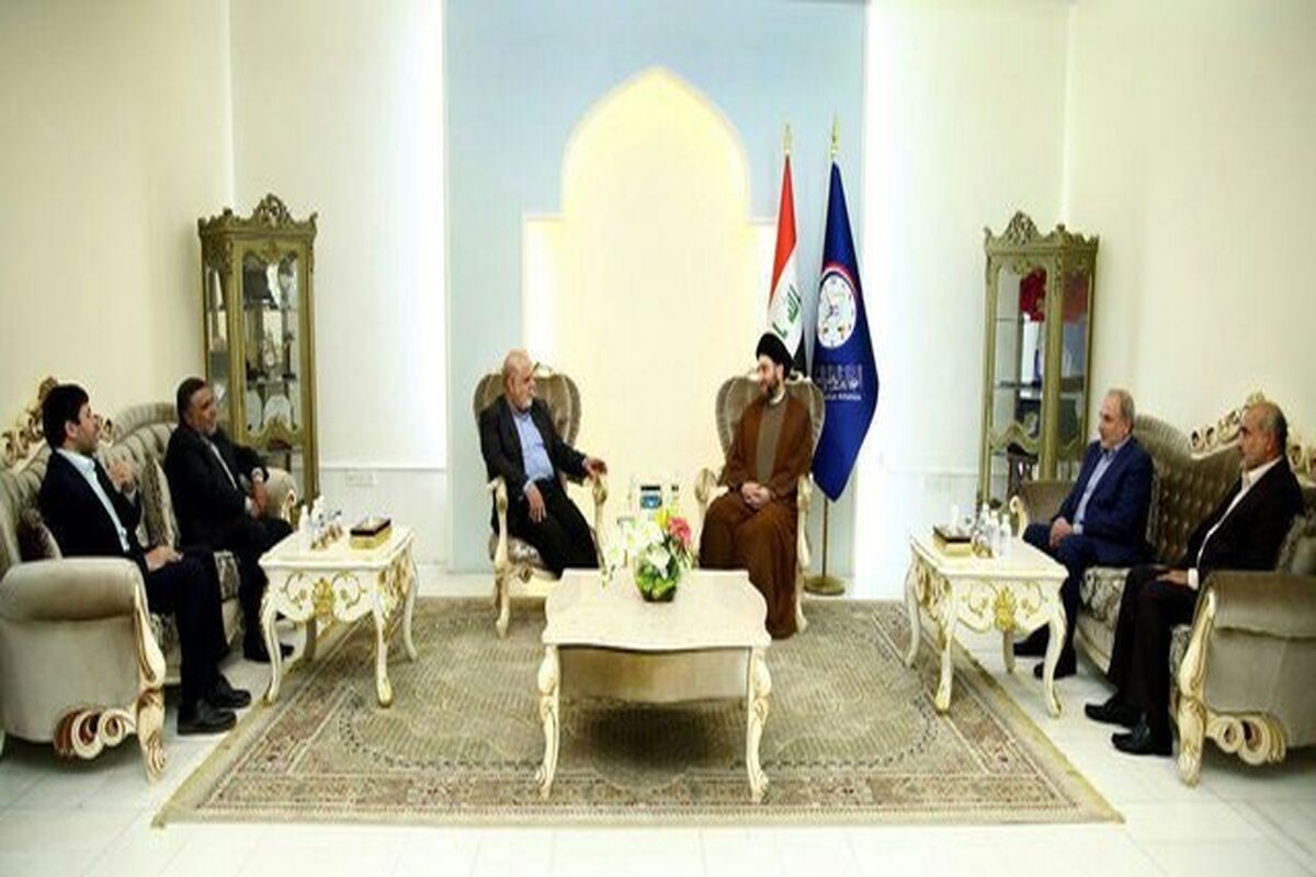 دیدار عمار حکیم و ایرج مسجدی 