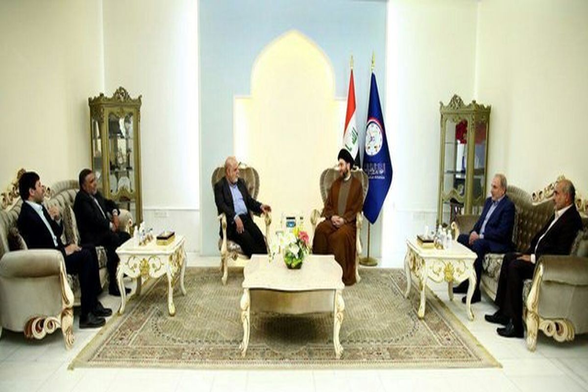 دیدار عمار حکیم و ایرج مسجدی 