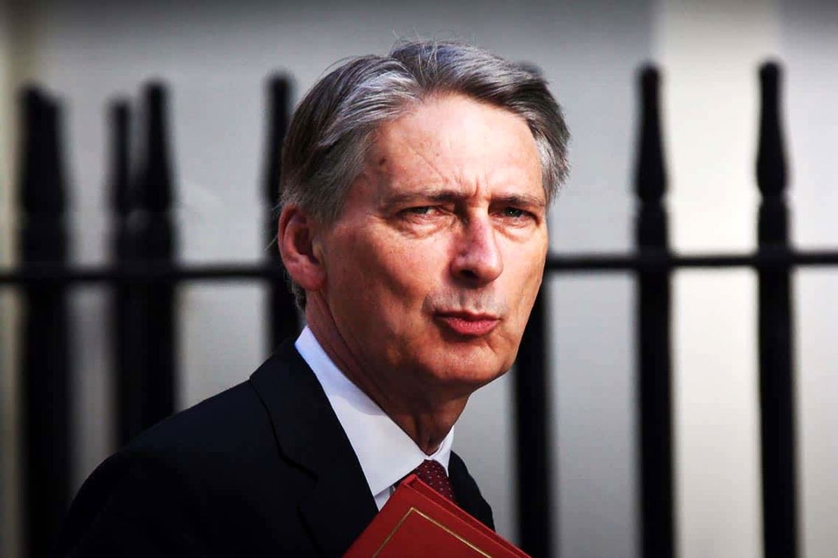 فیلیپ هاموند وزیر خزانه داری بریتانیا