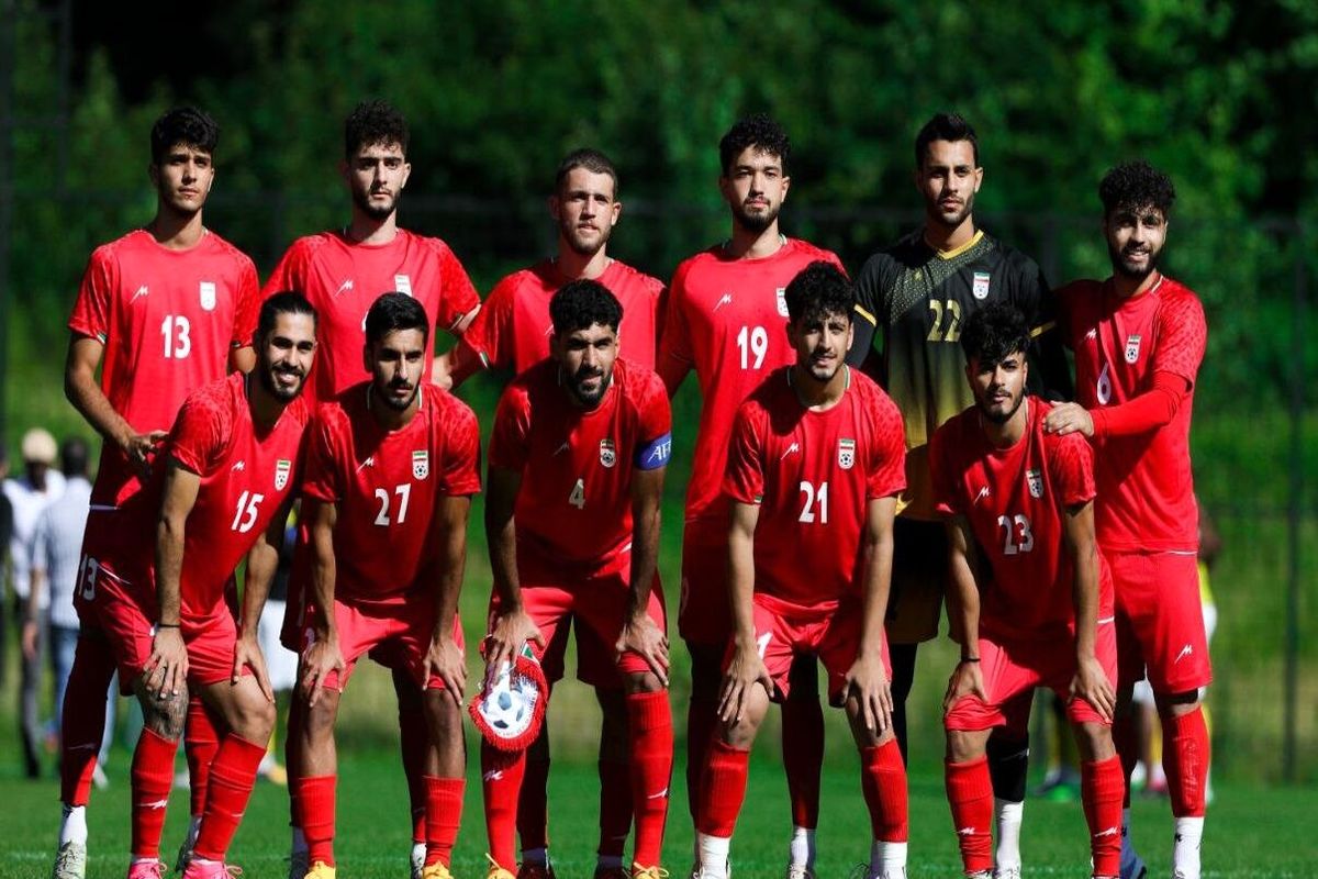 تیم فوتبال امید ایران در ترکیه