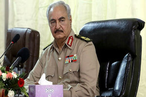 خلیفه حفتر، مسکو را بدون امضا توافق آتش بس ترک کرد