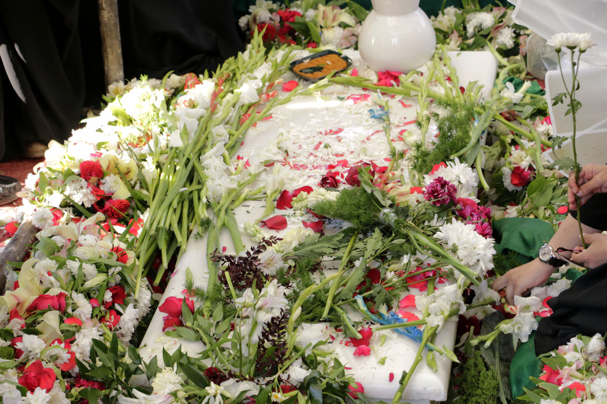 تشییع شهید در تبریز