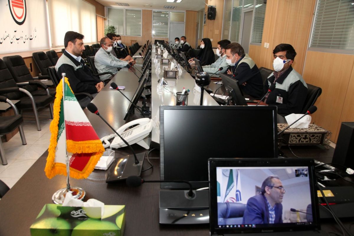 گفتگوی ویدئو کنفرانسی مدیرعامل هلدینگ صدرتامین با نمایندگان کارگری