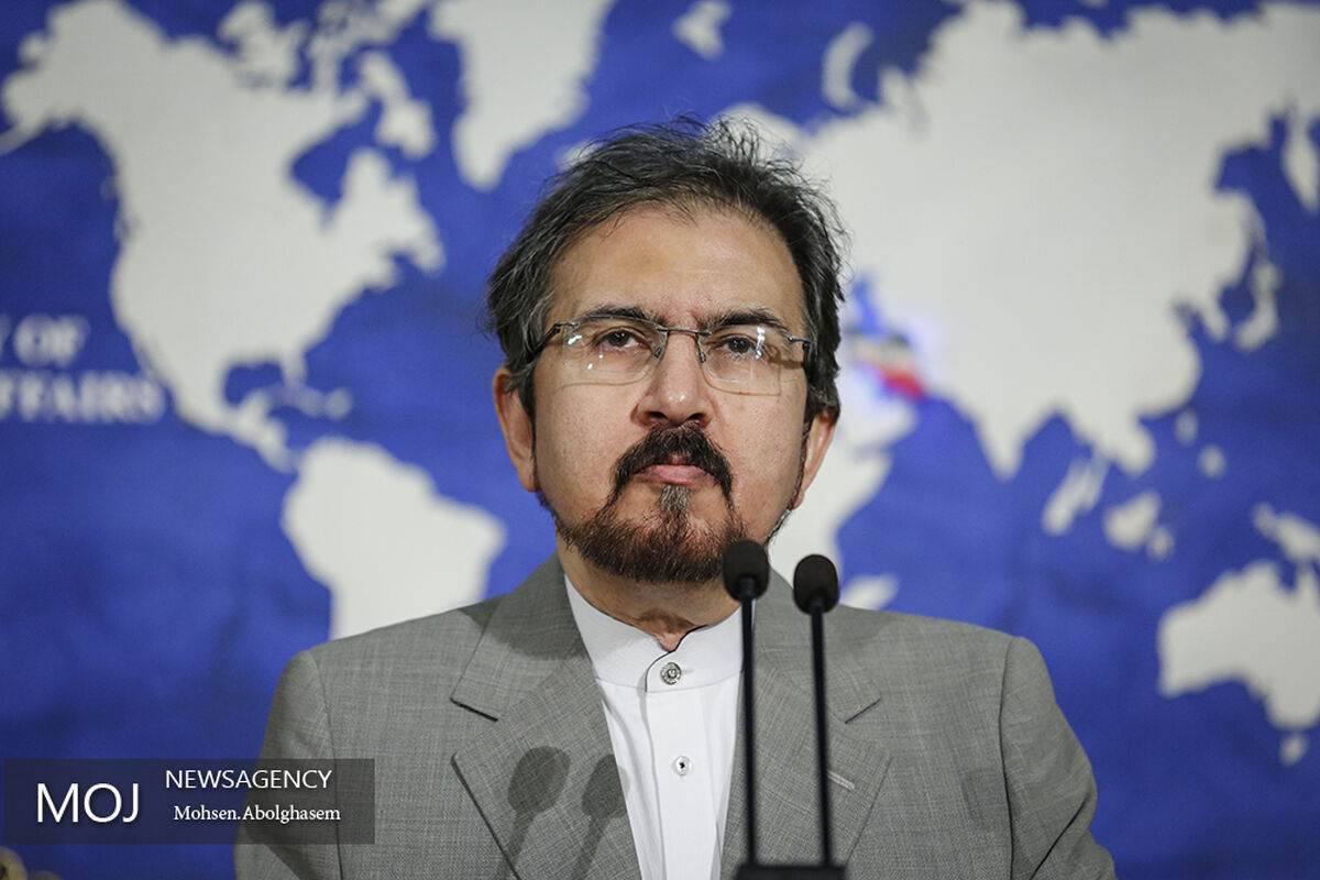 بهرام قاسمی سخنگوی وزارت امور خارجه 