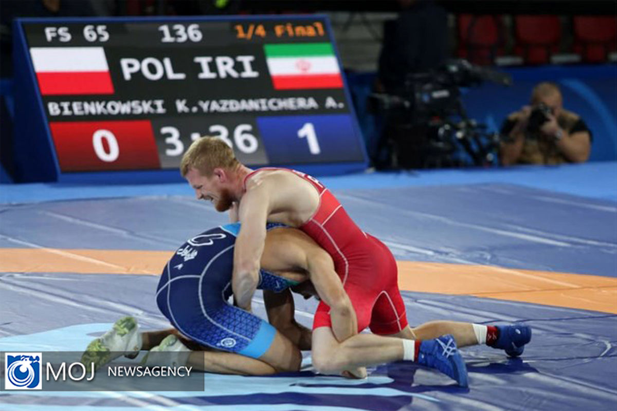 رقابت های چهار وزن دوم کشتی آزاد قهرمانی جهان در نروژ