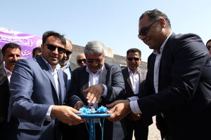 مخزن 2000 متر مکعبی مسکن مهر "طولا" بهره برداری شد