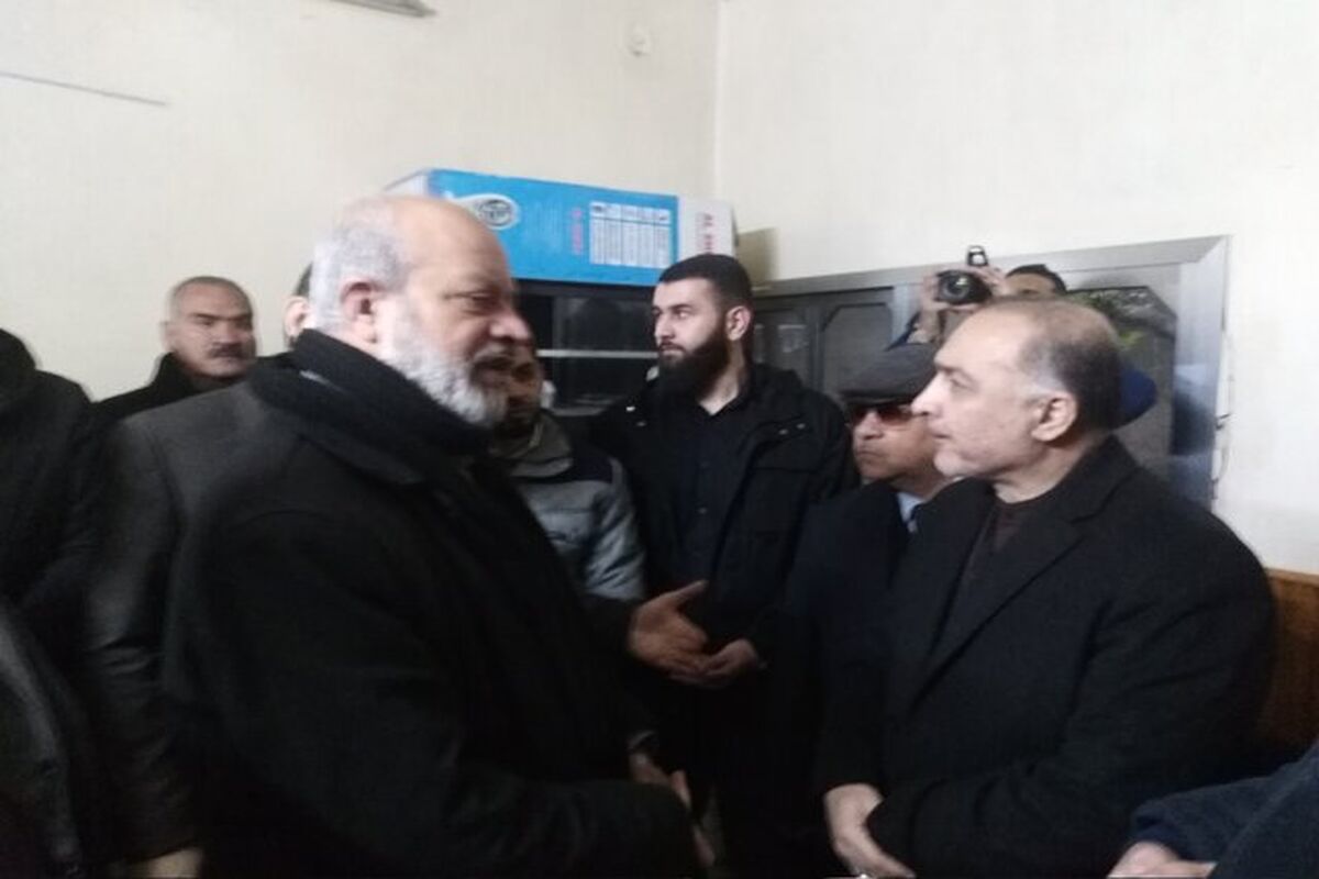 بازدید سفیر ایران از اردوگاه فلسطینی