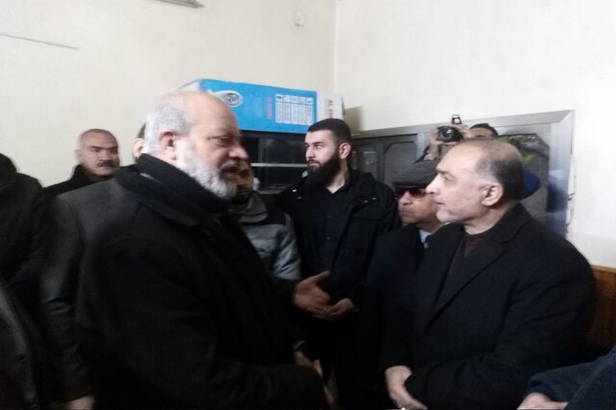 بازدید سفیر ایران از اردوگاه فلسطینی