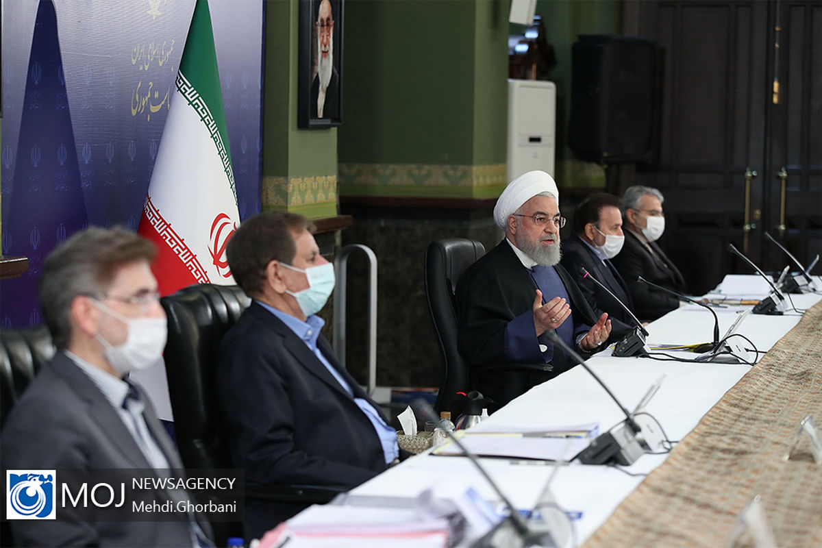 جلسه هیات دولت - ۲۷ فروردین ۱۳۹۹
