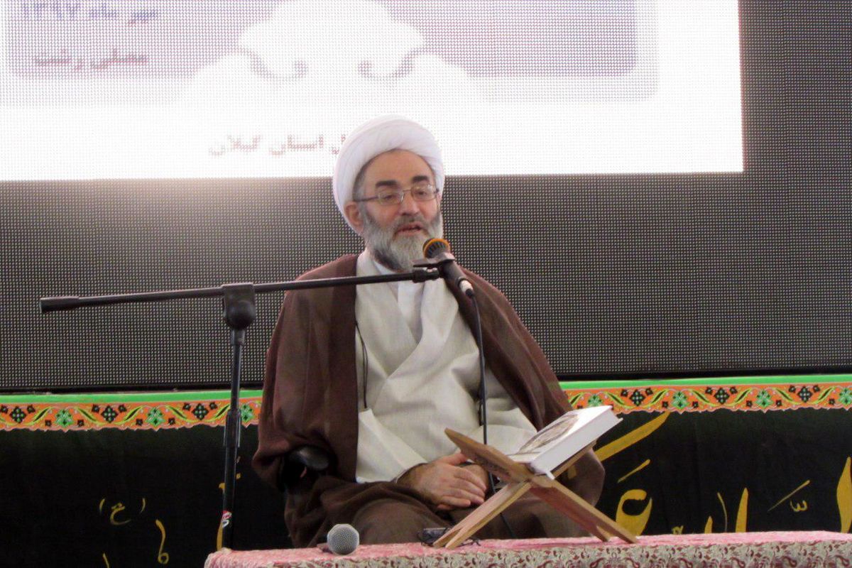 آیت‌الله فلاحتی در گردهمایی عاشورائیان حسینی(ع) گیلان