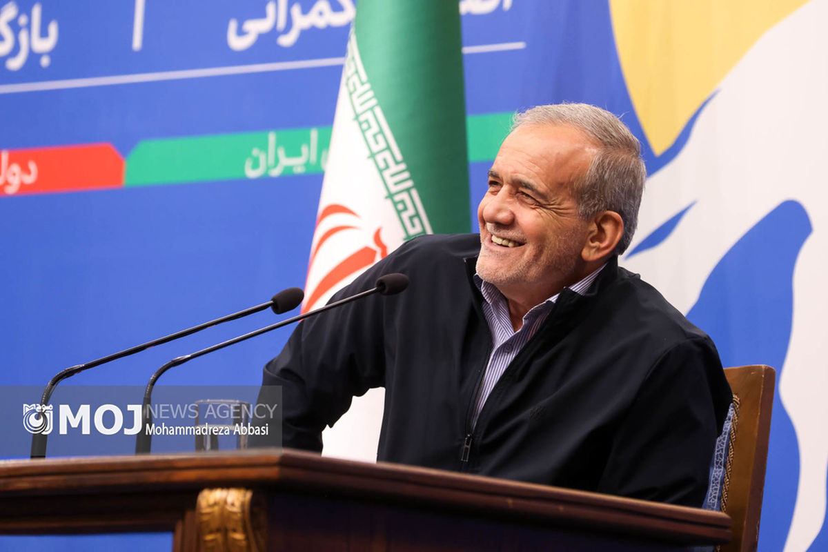 نشست خبری رئیس جمهور