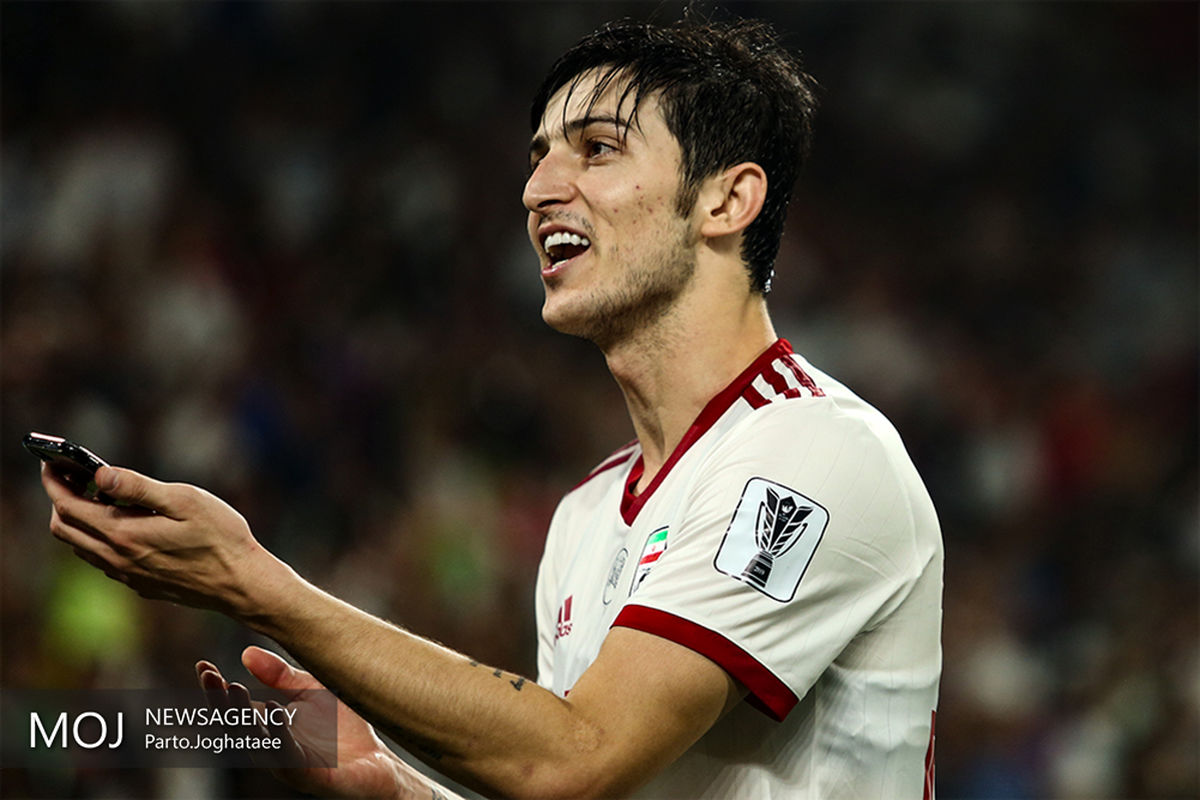 دیدار تیم‌های ملی فوتبال ایران و چین/سردار آزمون