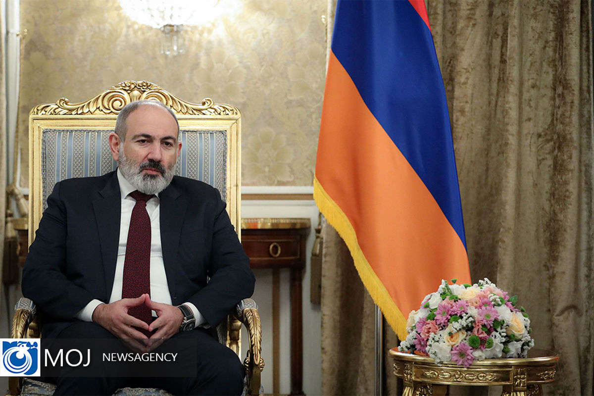 استقبال رسمی و دیدار نخست وزیر ارمنستان با رییس جمهوری