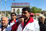 روند امدادرسانی هلال احمر در کربلا و نجف تا پایان کامل مراسم تشییع و بازگشت زائران ادامه دارد