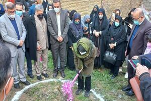 کلنگ احداث دبستان 12 کلاسه پل‌گردن ساری به زمین زده شد