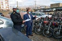 بیش از یکهزار موتورسیکلت های رسوبی تحویل مالکان شده است