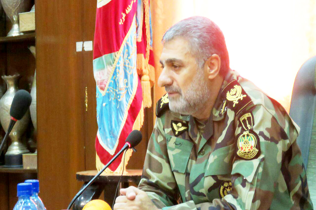 فرمانده قرارگاه غرب ارتش