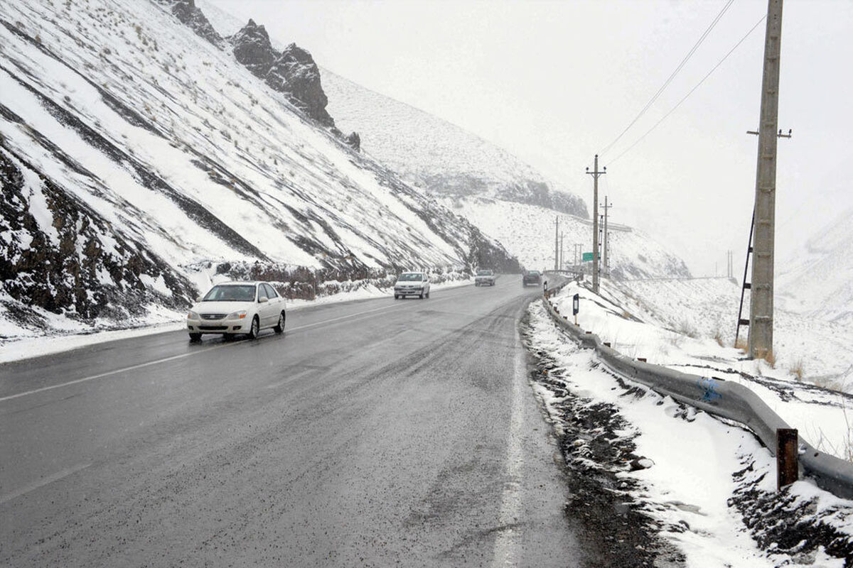 جاده برفی
