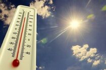نیمه غربی کشور کشور گرم می‌شود
