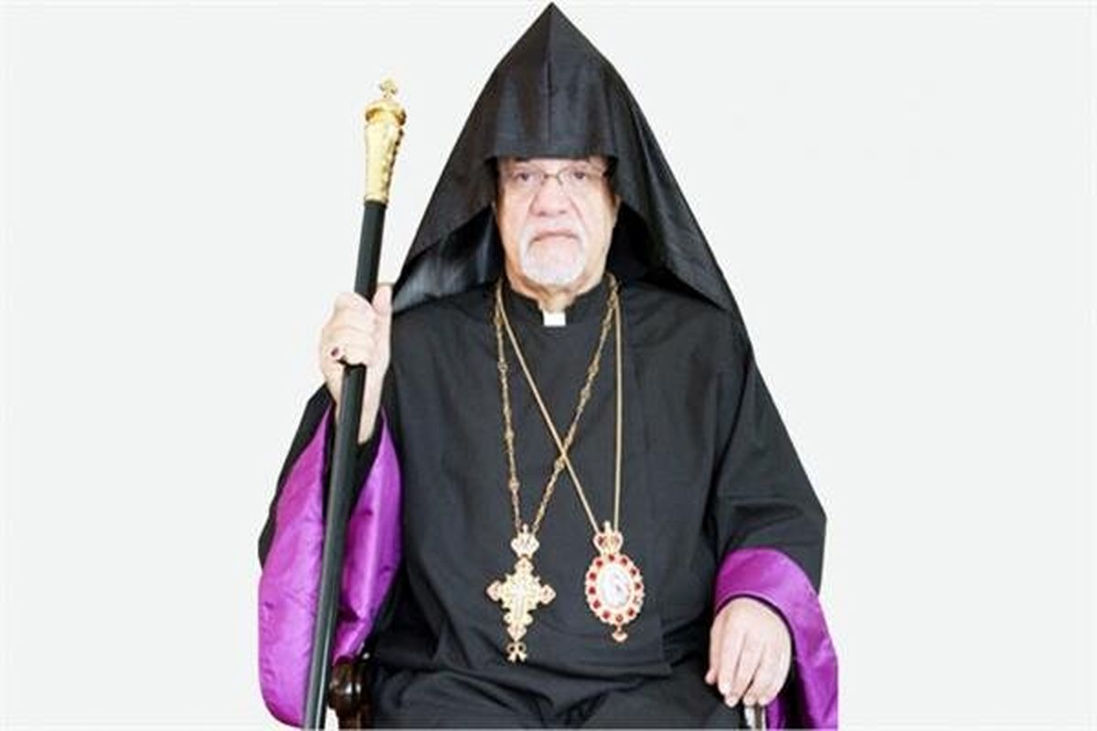 اسقف اعظم سیبوه سرکیسیان خلیفه ارامنه تهران