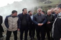 بازدید استاندار کردستان از وضعیت سد قشلاق سنندج