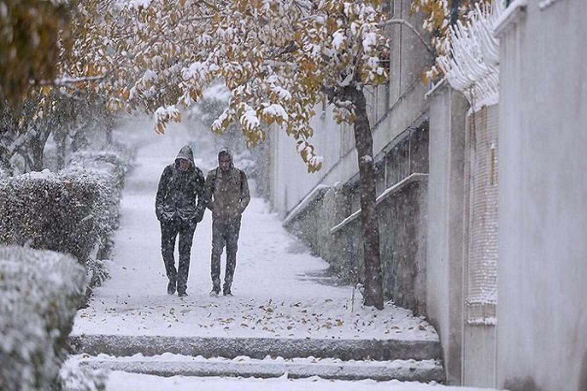 برف و باران در گیلان